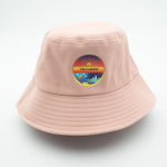 Salmon Pink Bucket Hat